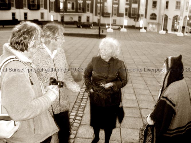 sunset group in plaza s